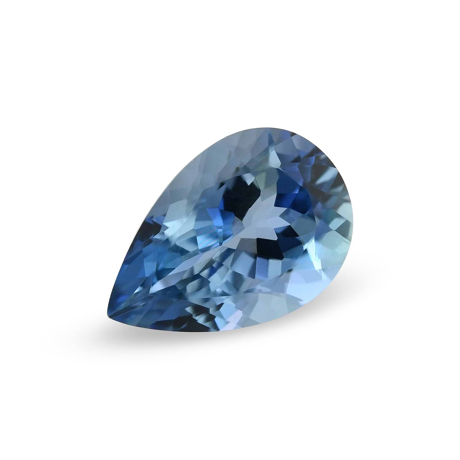 1.24 Carat AFRICAN Pear Aquamarine GFCO