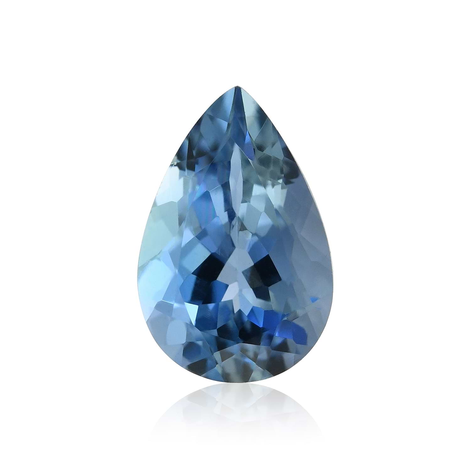 1.24 Carat AFRICAN Pear Aquamarine GFCO