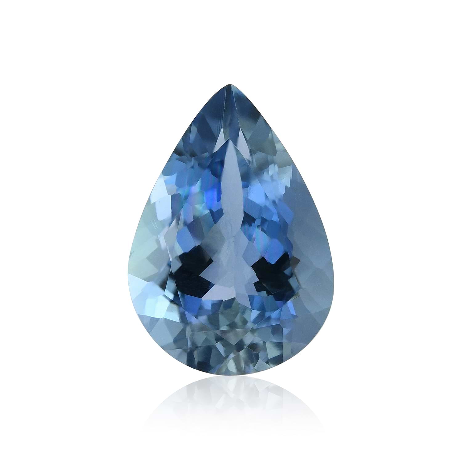 1.66 Carat AFRICAN Pear Aquamarine GFCO