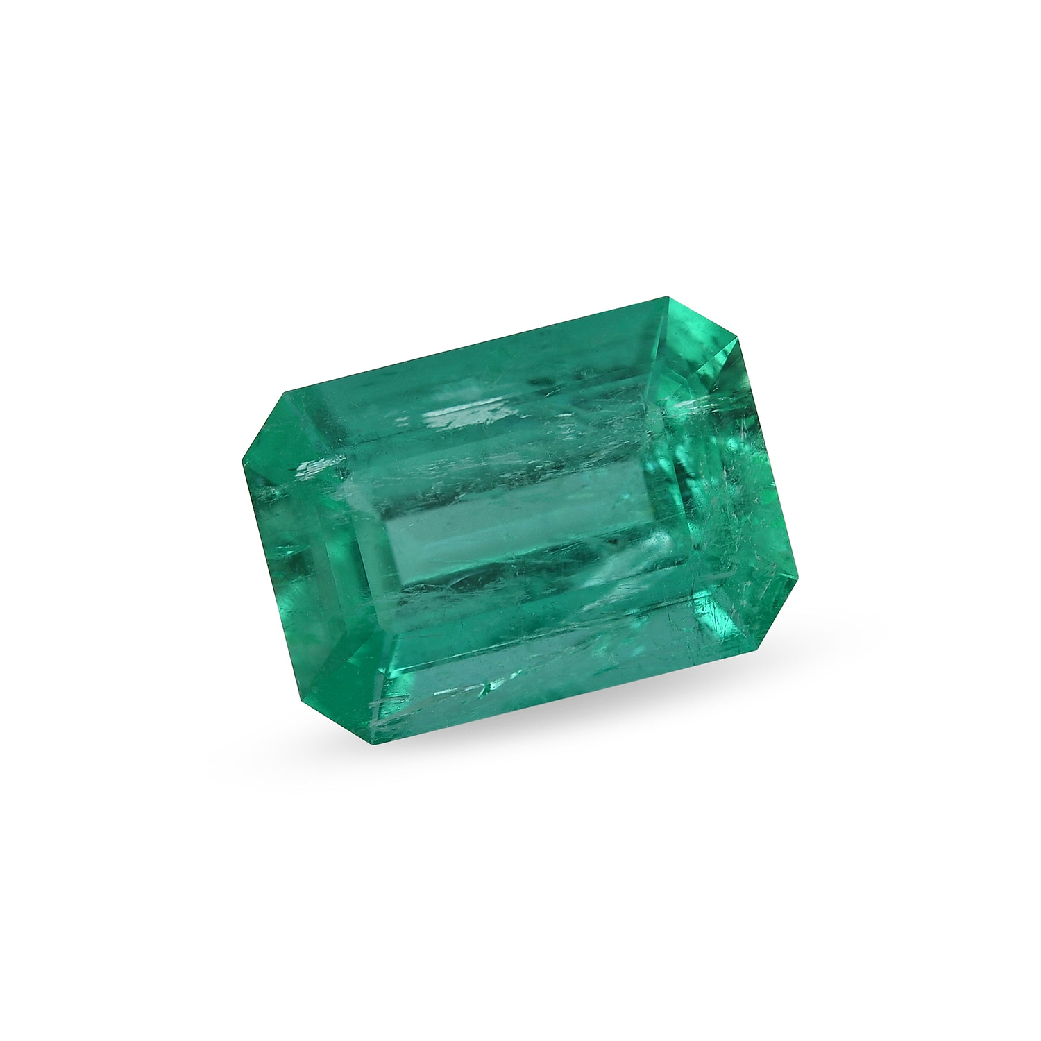 2.89 Carat Green COLOMBIAN Emerald Emerald CD