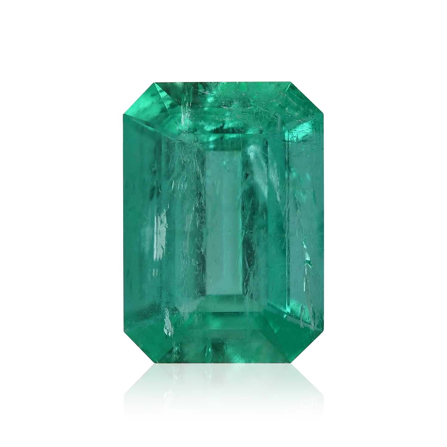 2.89 Carat Green COLOMBIAN Emerald Emerald CD