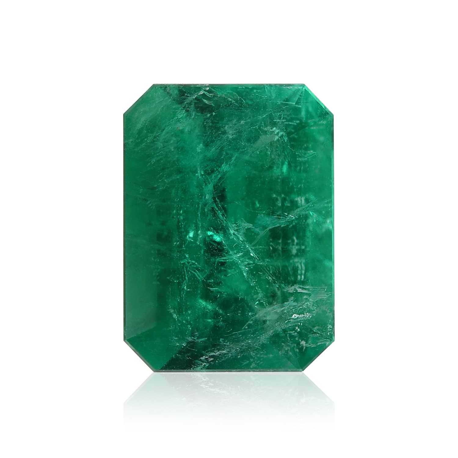2.40 Carat Green COLOMBIAN Emerald Emerald CD