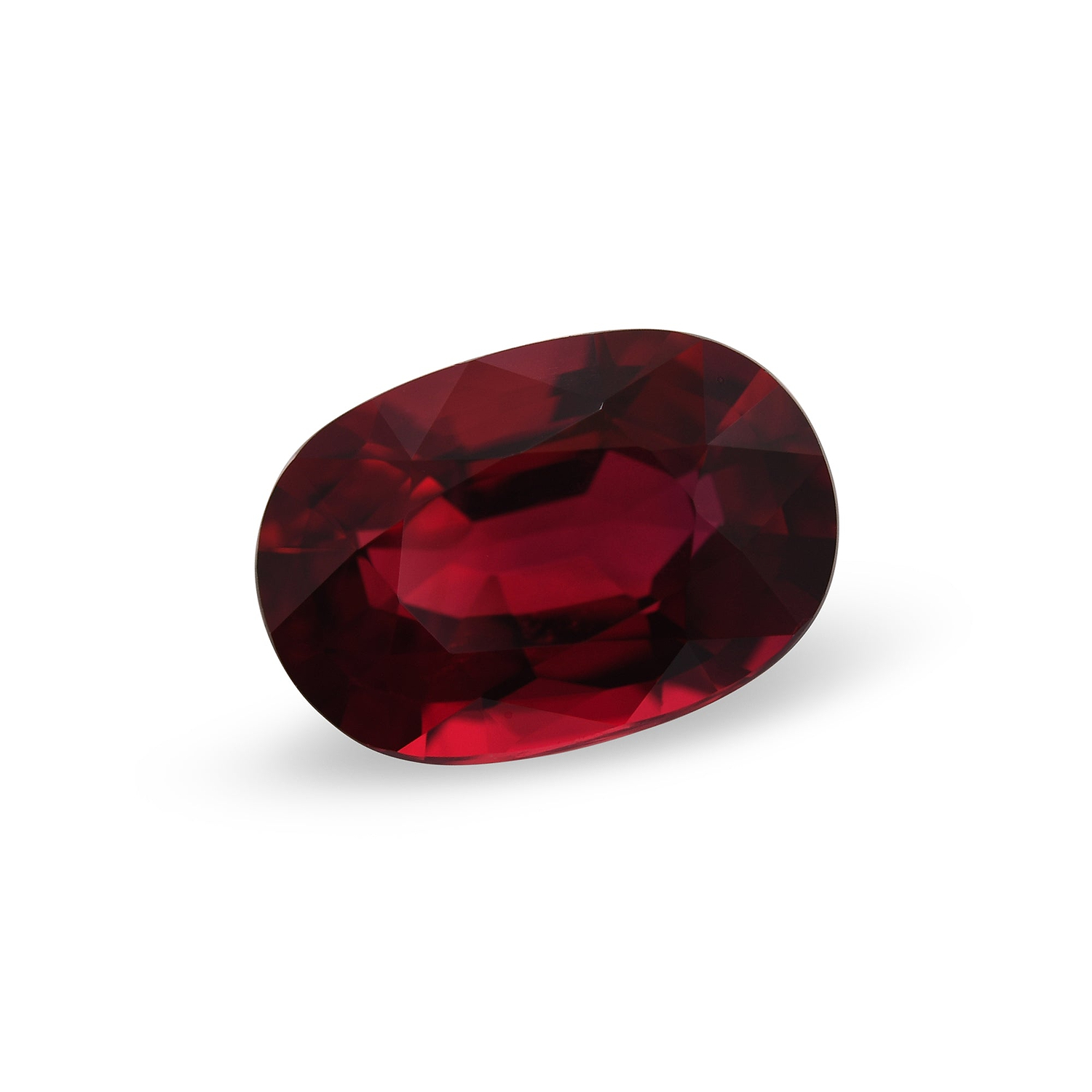 4.00 Carat Red MOZAMBICAN Oval Ruby GRS
