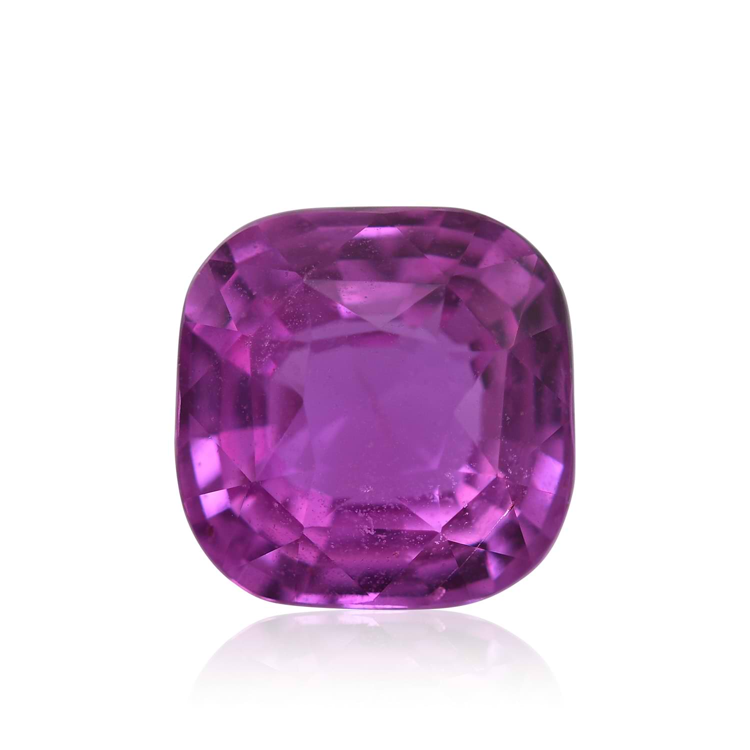 3.58 Carat Pink MADAGASCAR Cushion Sapphire CD