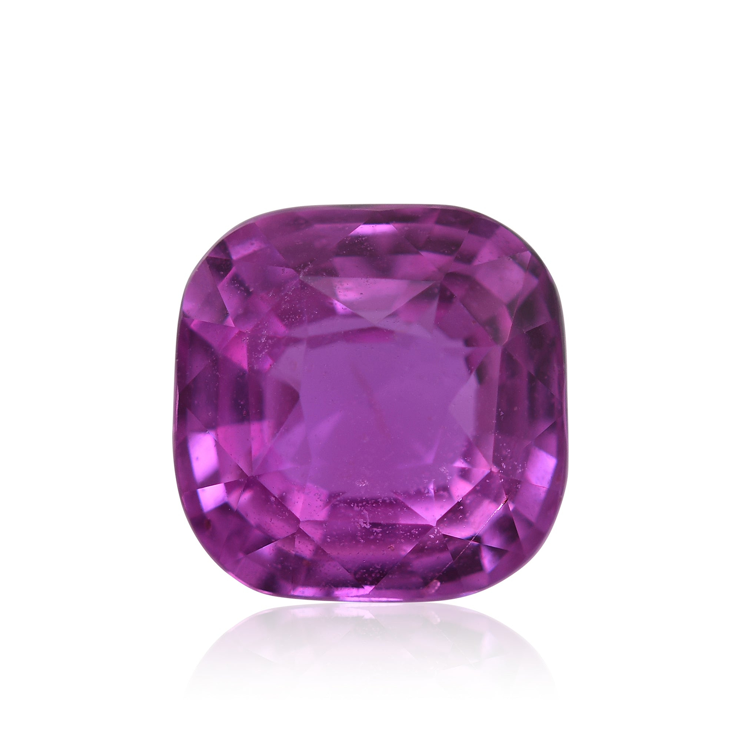 3.58 Carat Pink MADAGASCAR Cushion Sapphire CD