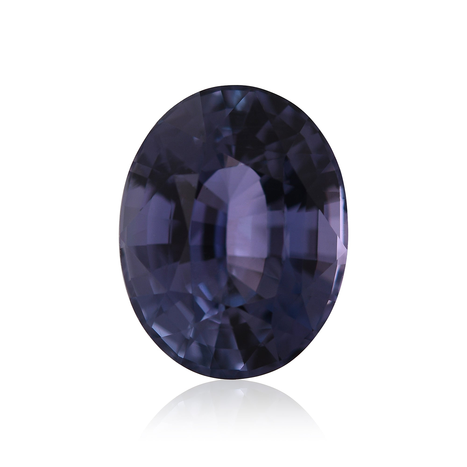 5.04 Carat violet MADAGASCAR Oval Sapphire CD