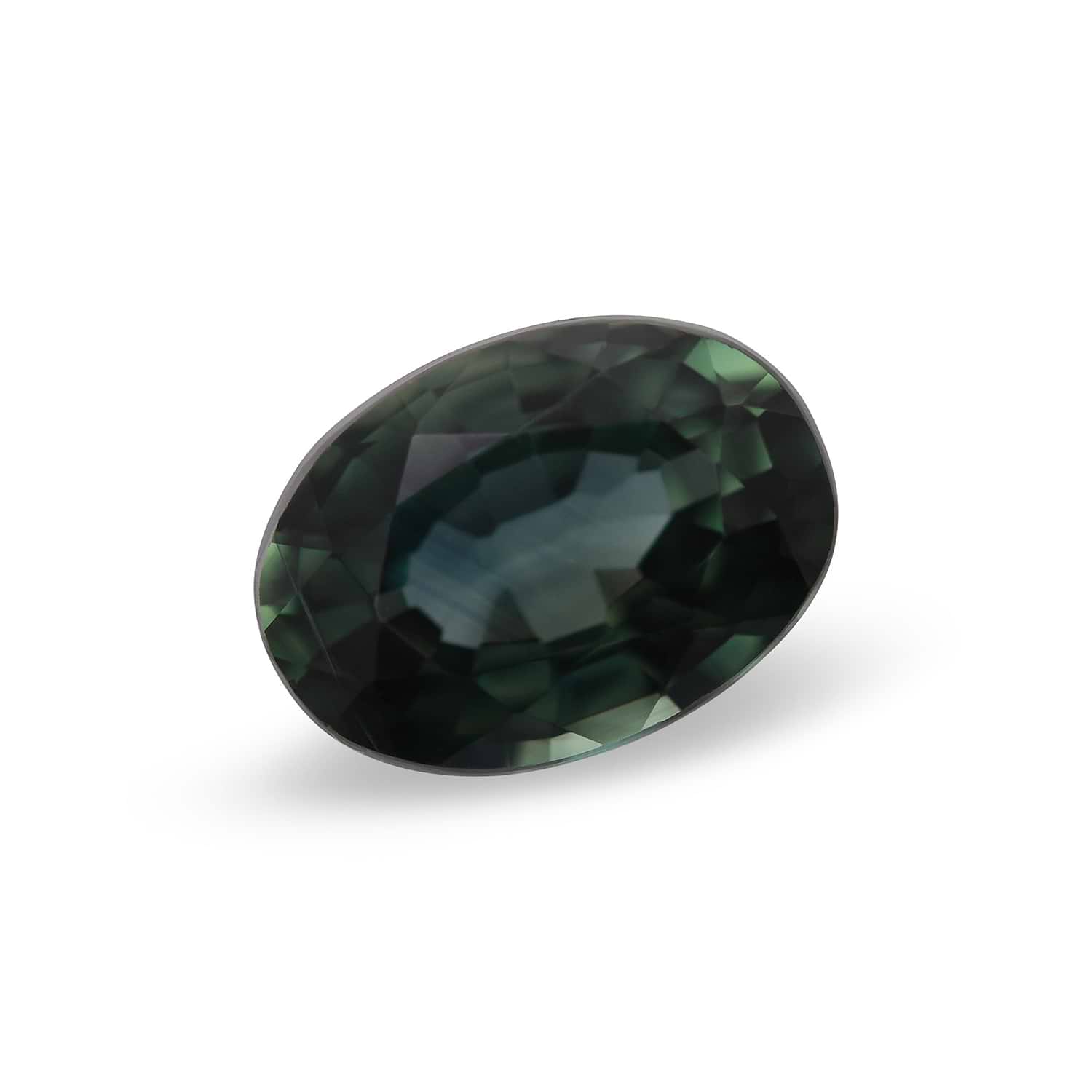 1.02 Carat Green MADAGASCAR Oval Sapphire