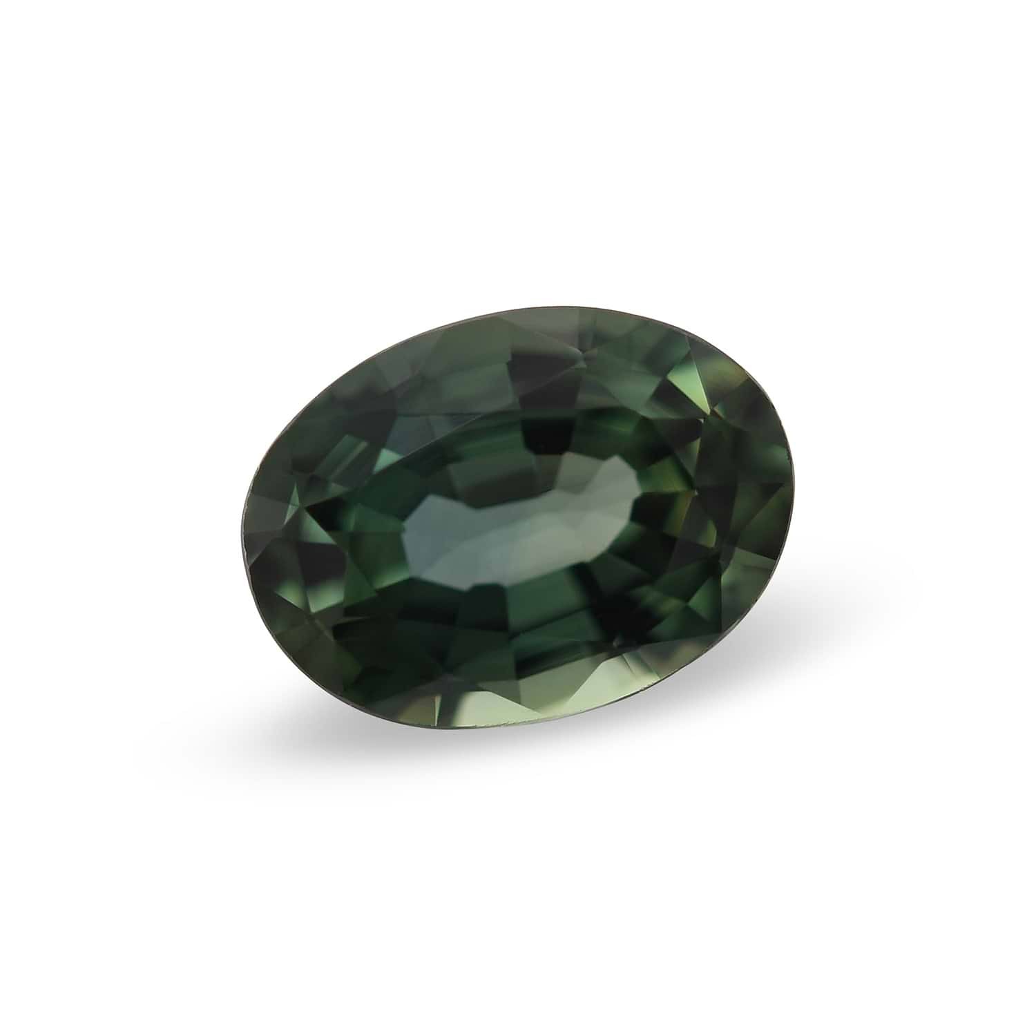0.90 Carat Green MADAGASCAR Oval Sapphire