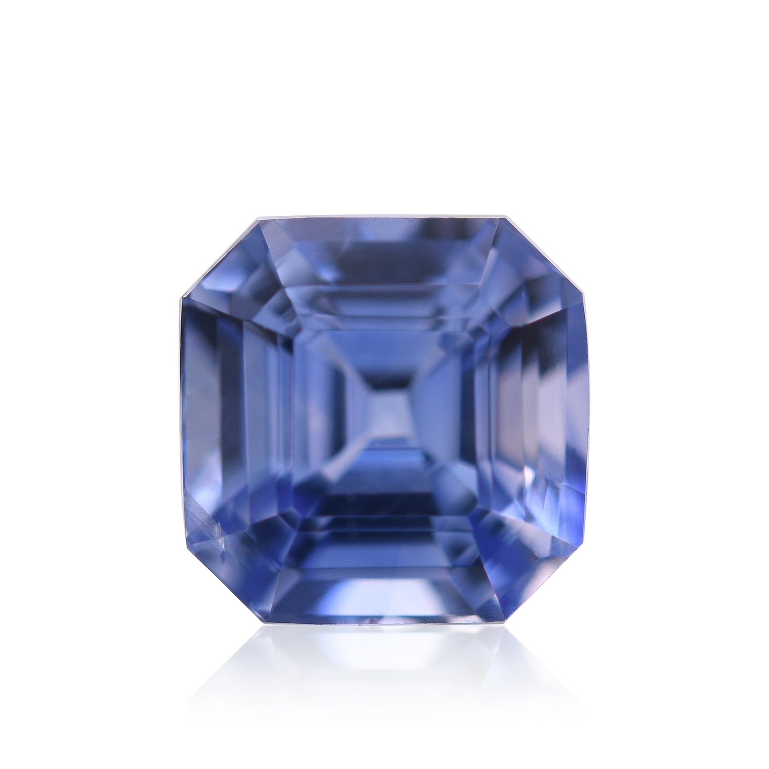 2.83 Carat Blue  Emerald Sapphire