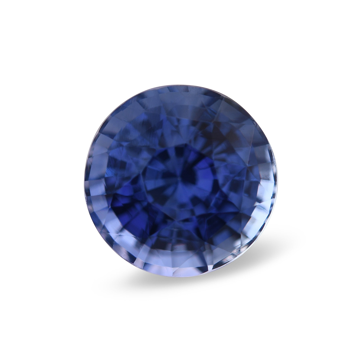 4.10 Carat Blue MADAGASCAR Round Sapphire GIA