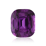 2.34 Carat Purple MADAGASCAR Cushion Sapphire