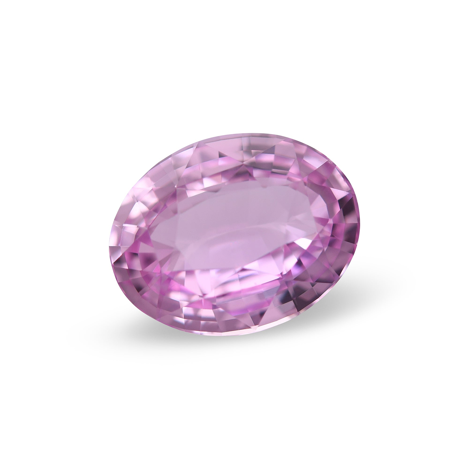 4.07 Carat Pink MADAGASCAR Oval Sapphire CD