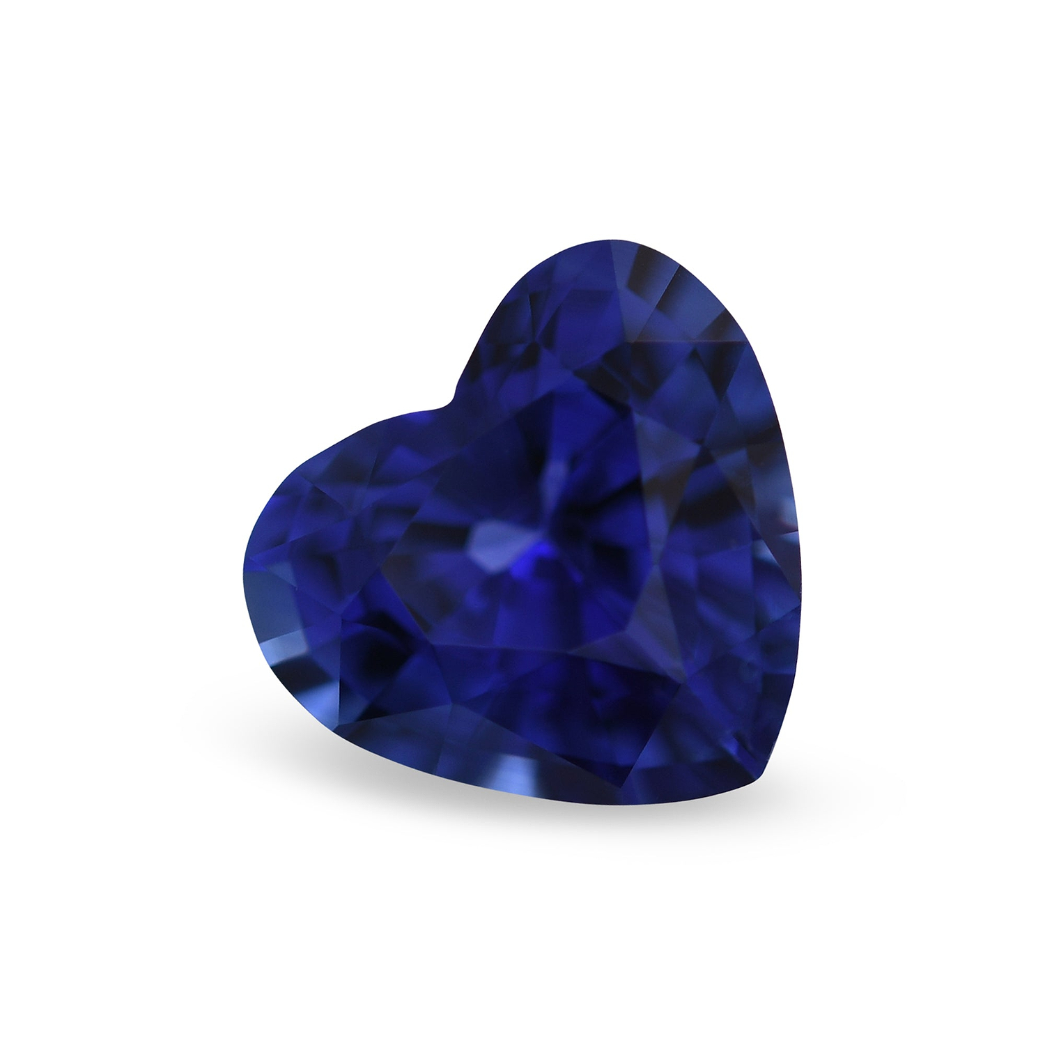0.83 Carat Blue SRI LANKAN Heart Sapphire