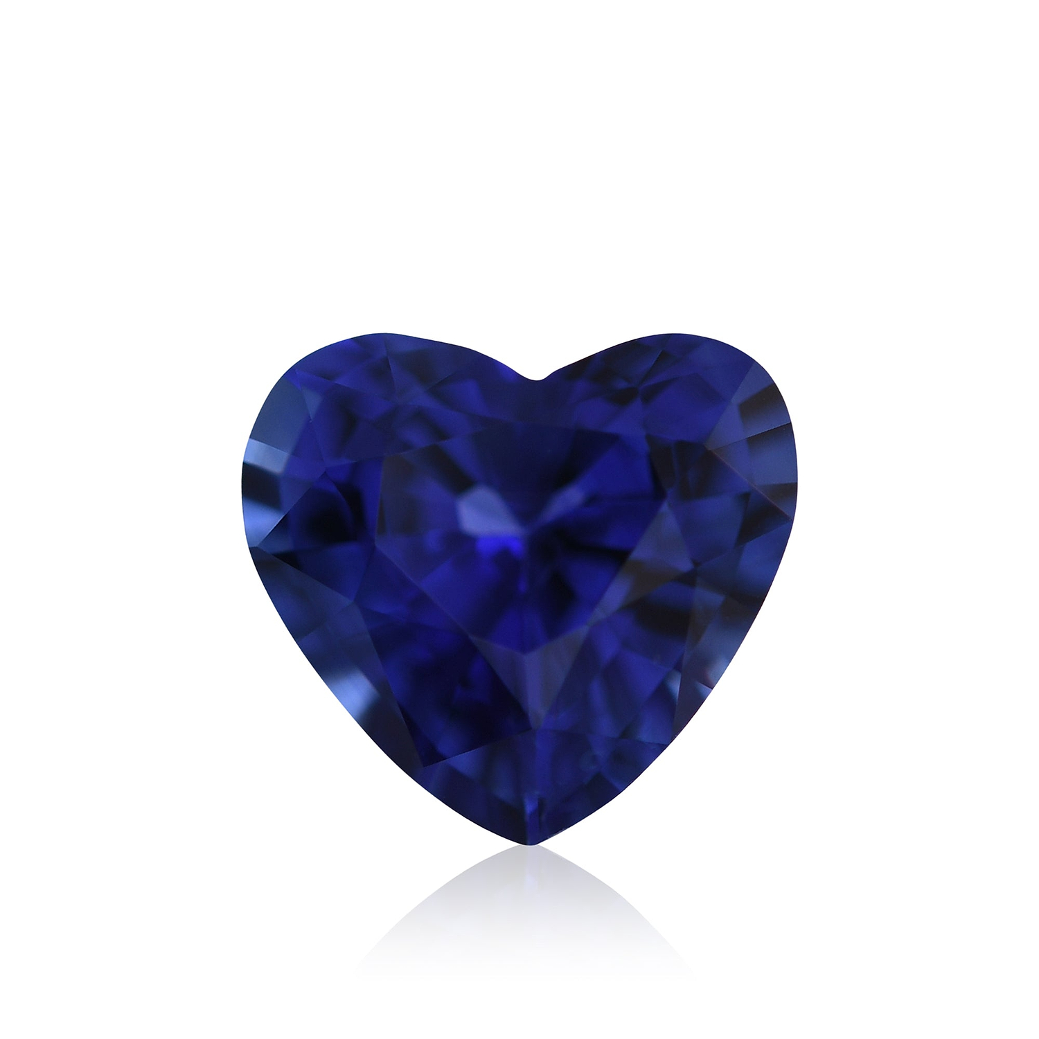 0.83 Carat Blue SRI LANKAN Heart Sapphire