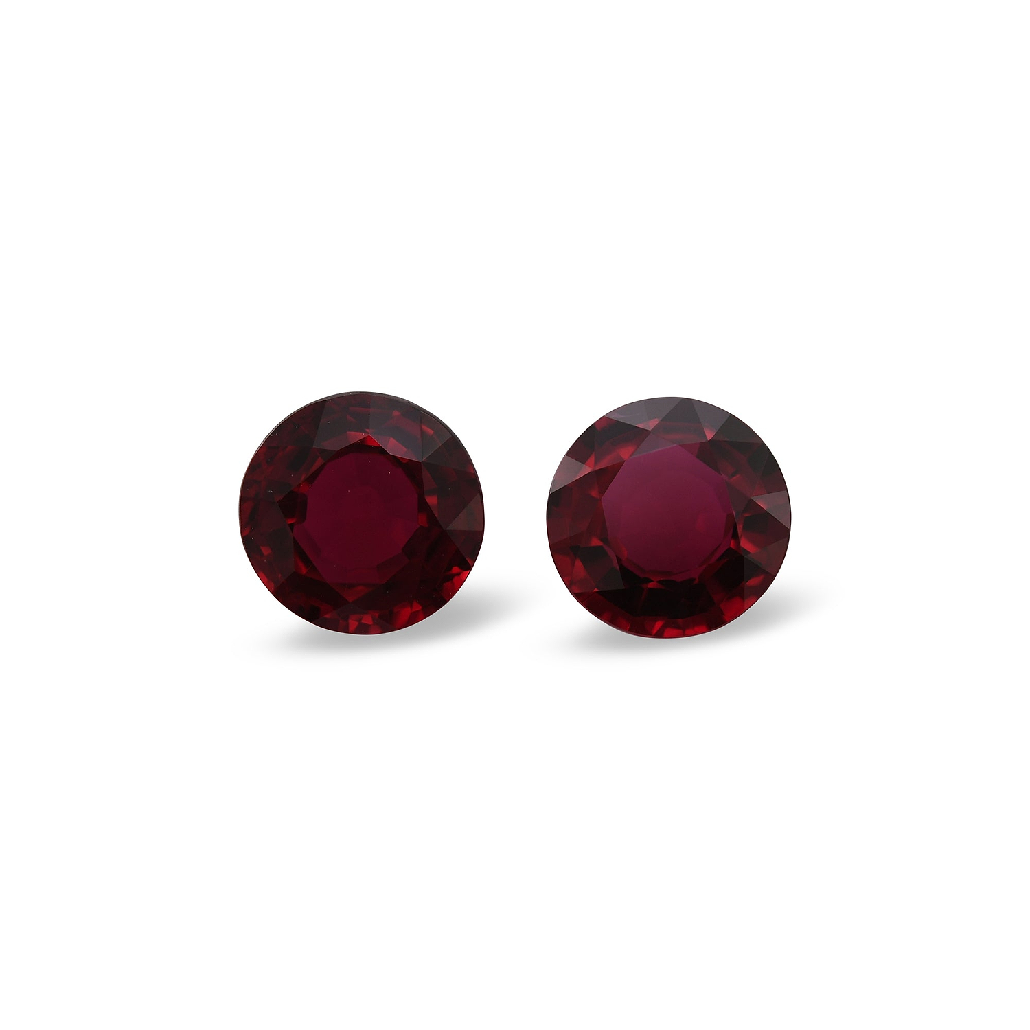 4.43 Carat Red MOZAMBICAN Round Ruby CD