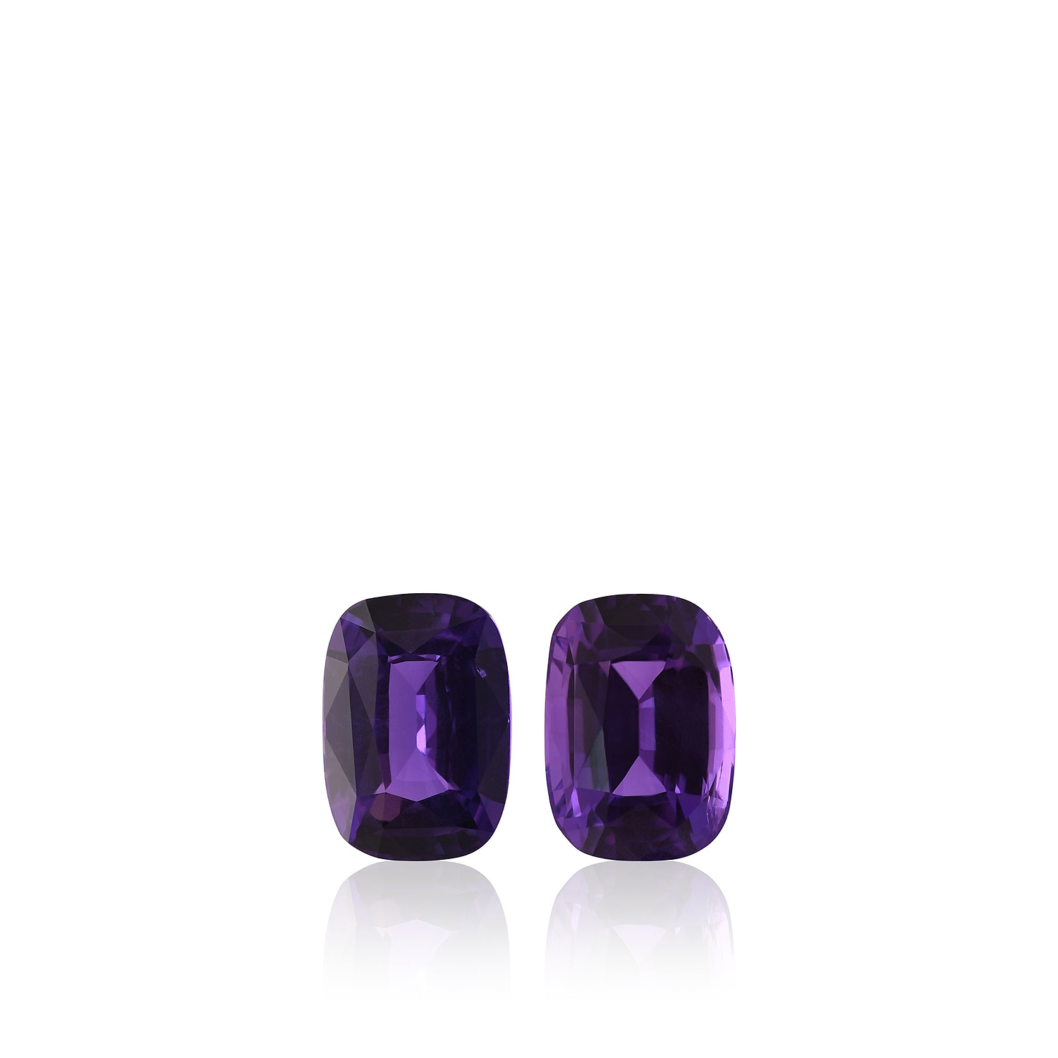 8.13 Carat Purple MADAGASCAR Cushion Sapphire CD