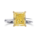 Classic Square 4 Prong Solitaire Ring Setting