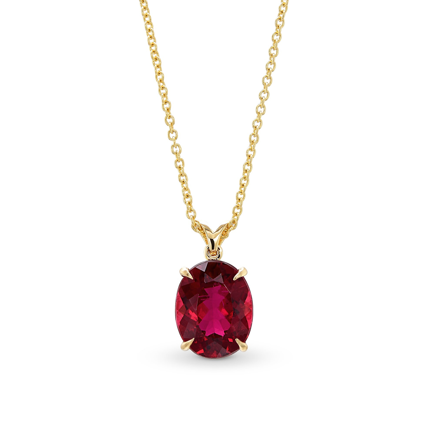 Custom 4 Prong Solitaire Basket Pendant Setting