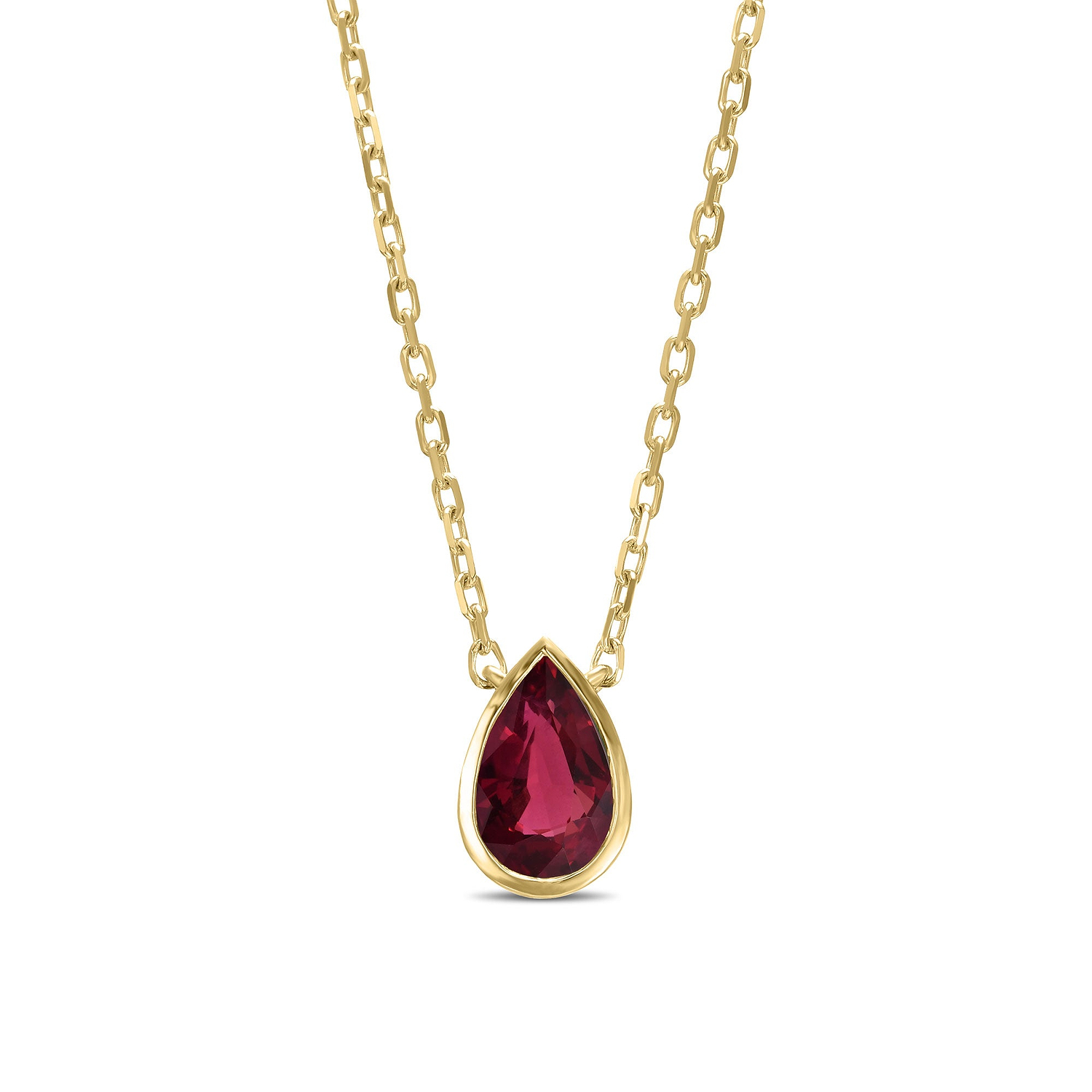Bezel Style Solitaire Pendant Setting