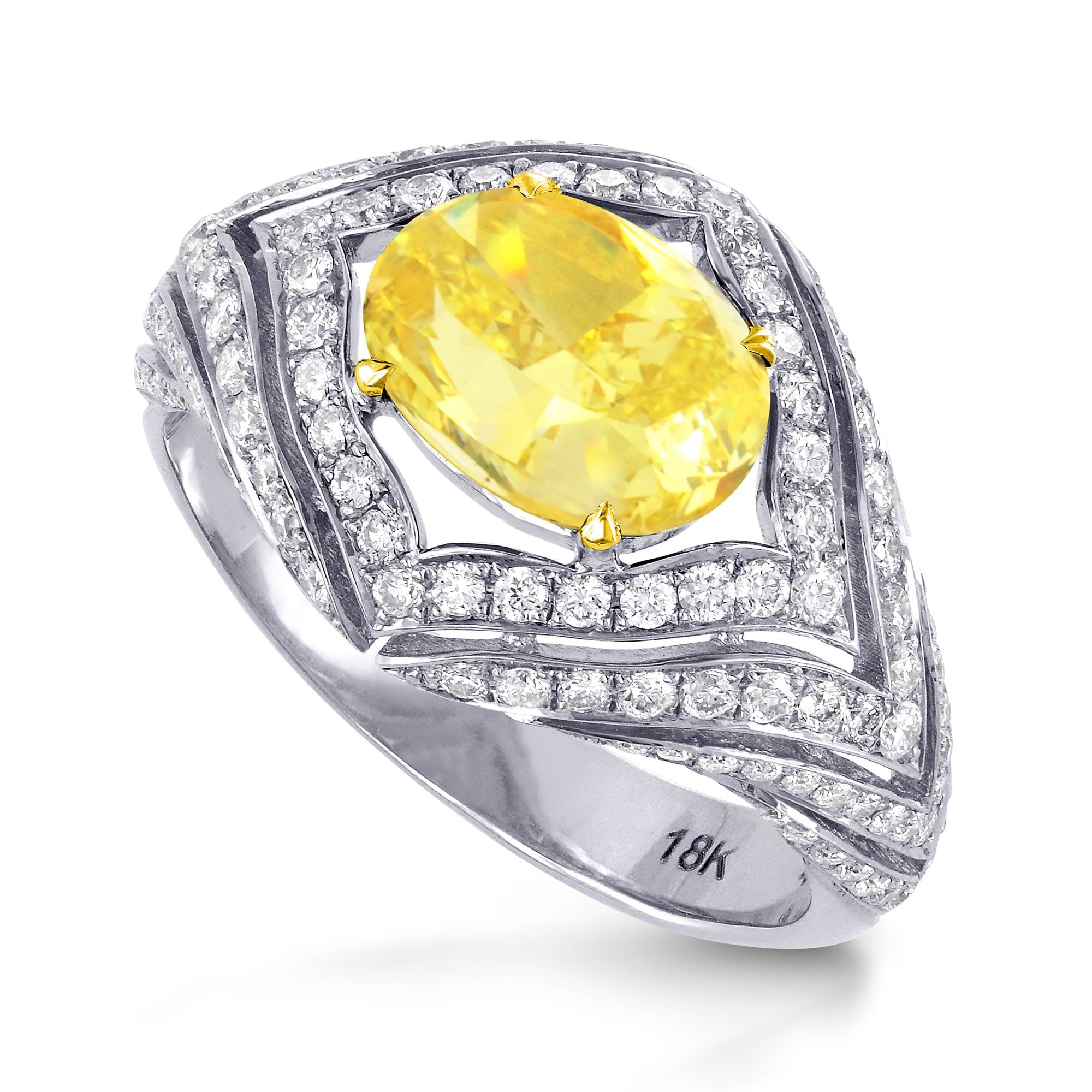 Designer Bombay Pave Diamond Ring Setting - 3