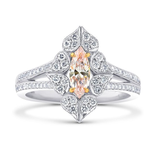 Floral Pave Diamond Dress Ring