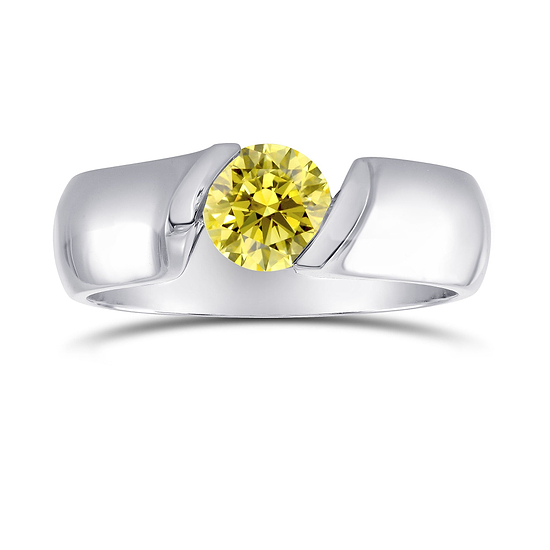 Tension Solitaire Ring