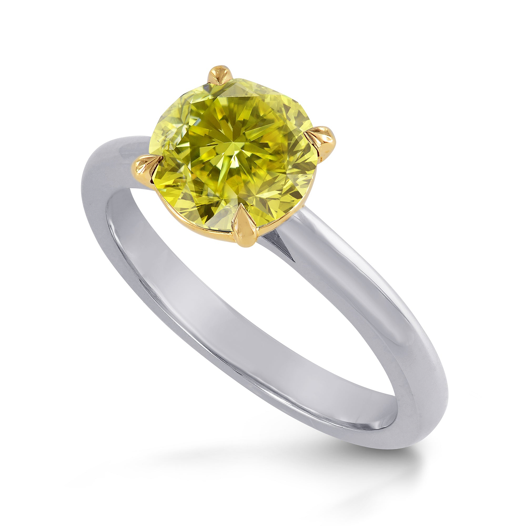 Scalloped Solitaire Diamond Ring Setting - 3