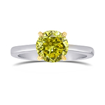 Scalloped Solitaire Diamond Ring Setting