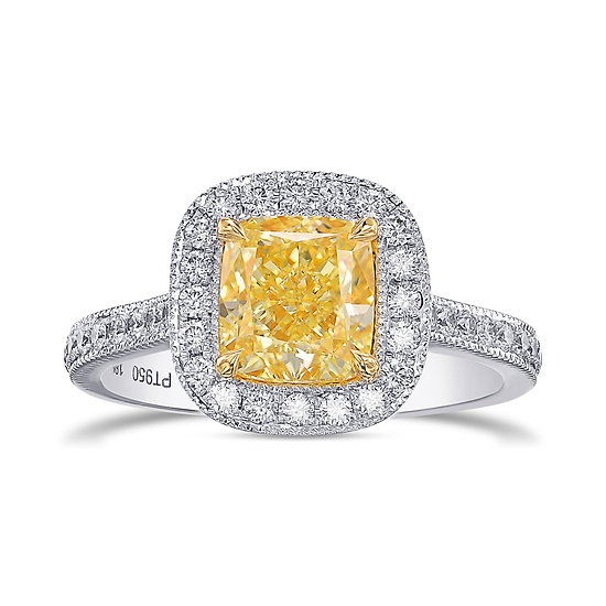 Halo Milgrain Diamond Ring Setting