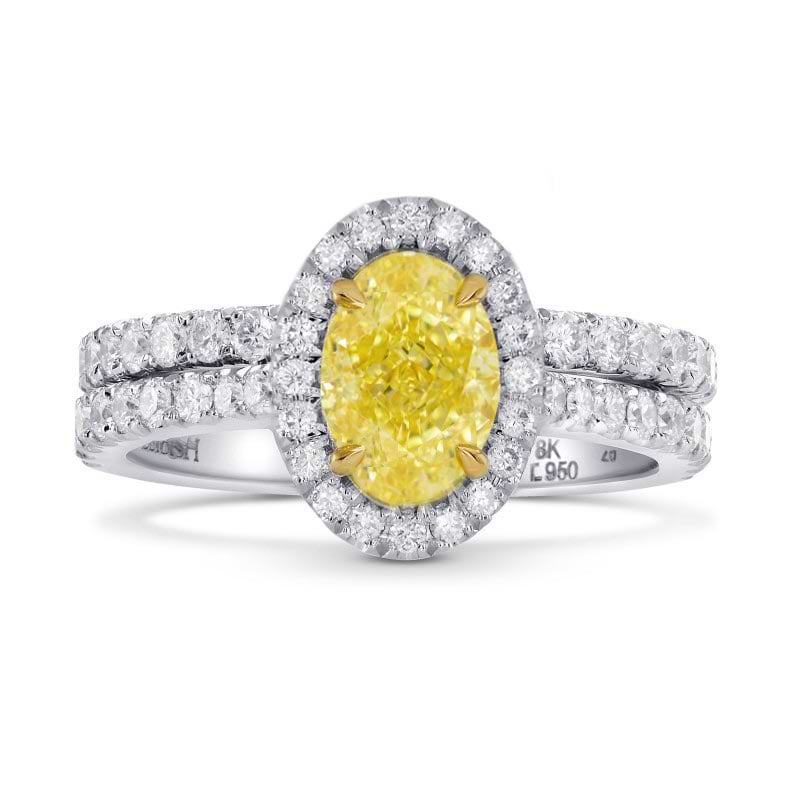 Close Fit  Halo Engagement & Wedding Ring Set