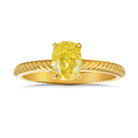 Rope Style Solitaire Ring Setting