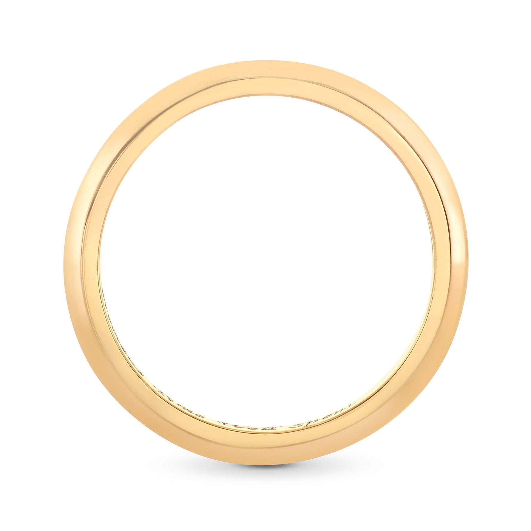 Knife-Edge Wedding Band - 2