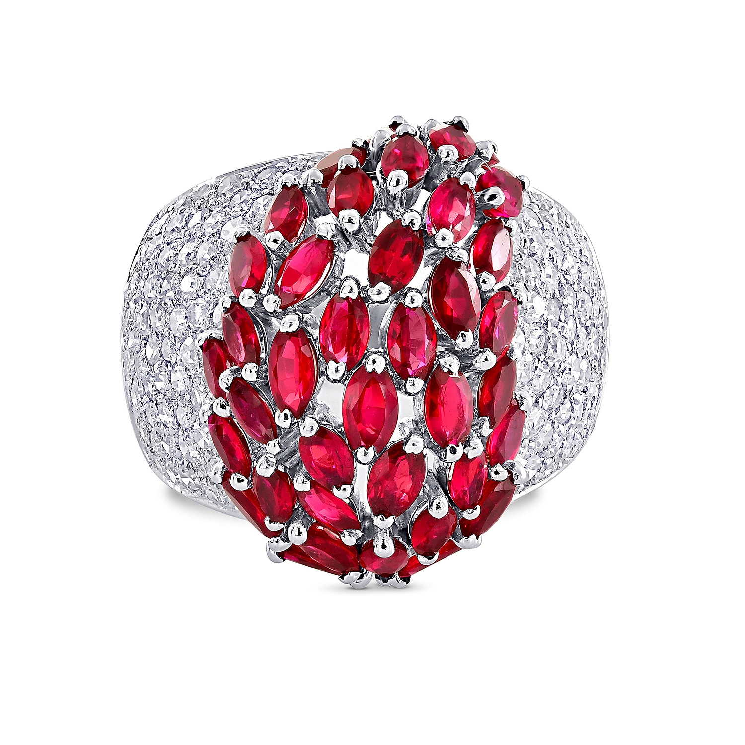 Ruby & Diamond Dress Ring