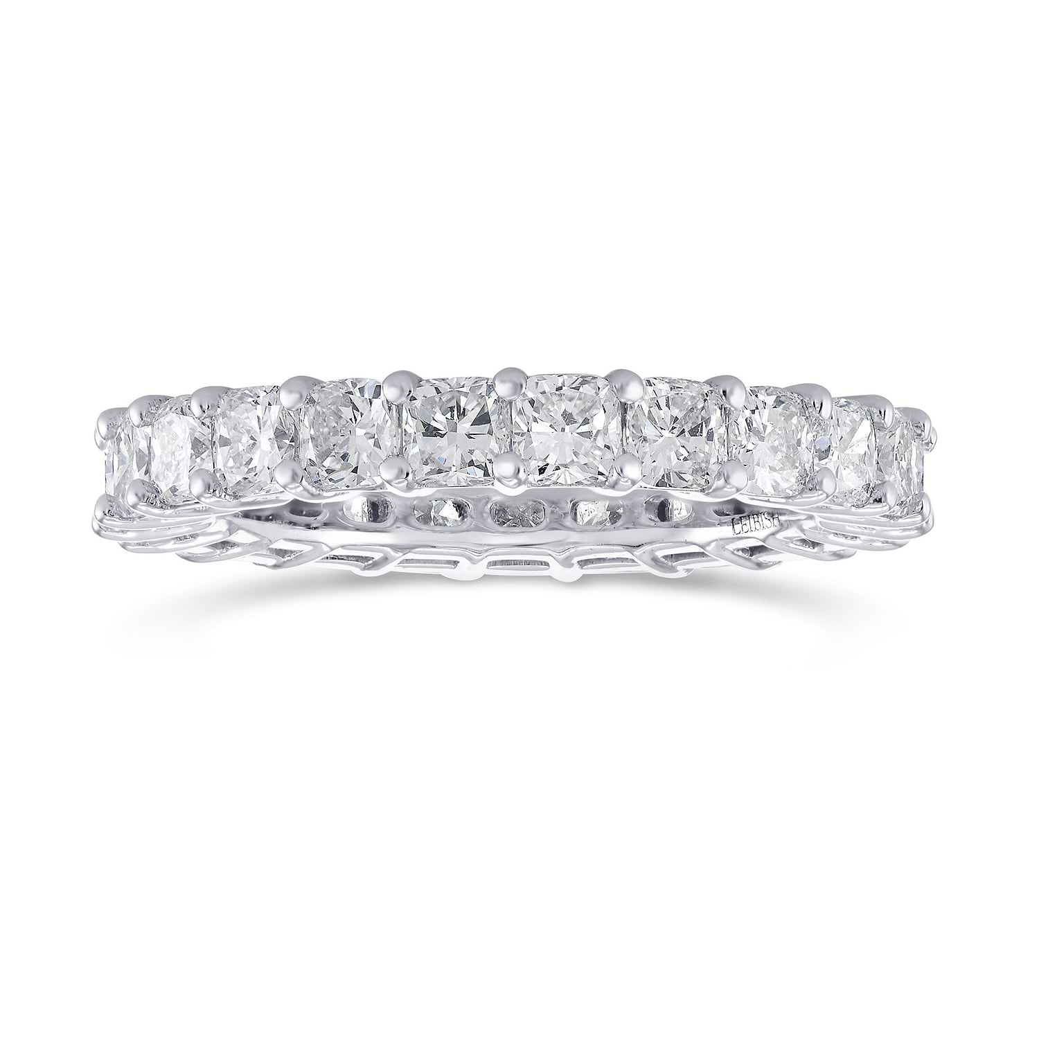 Cushion Diamond Full Eternity Band Ring