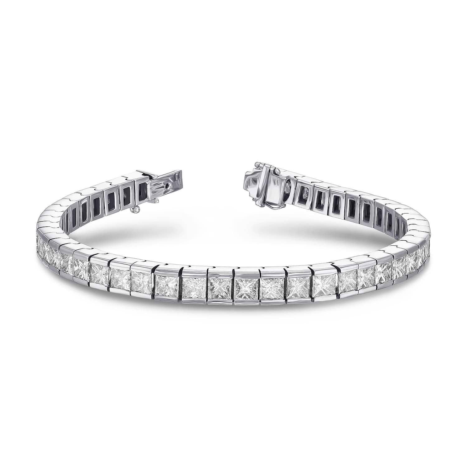White Princess Diamond Tennis Bracelet