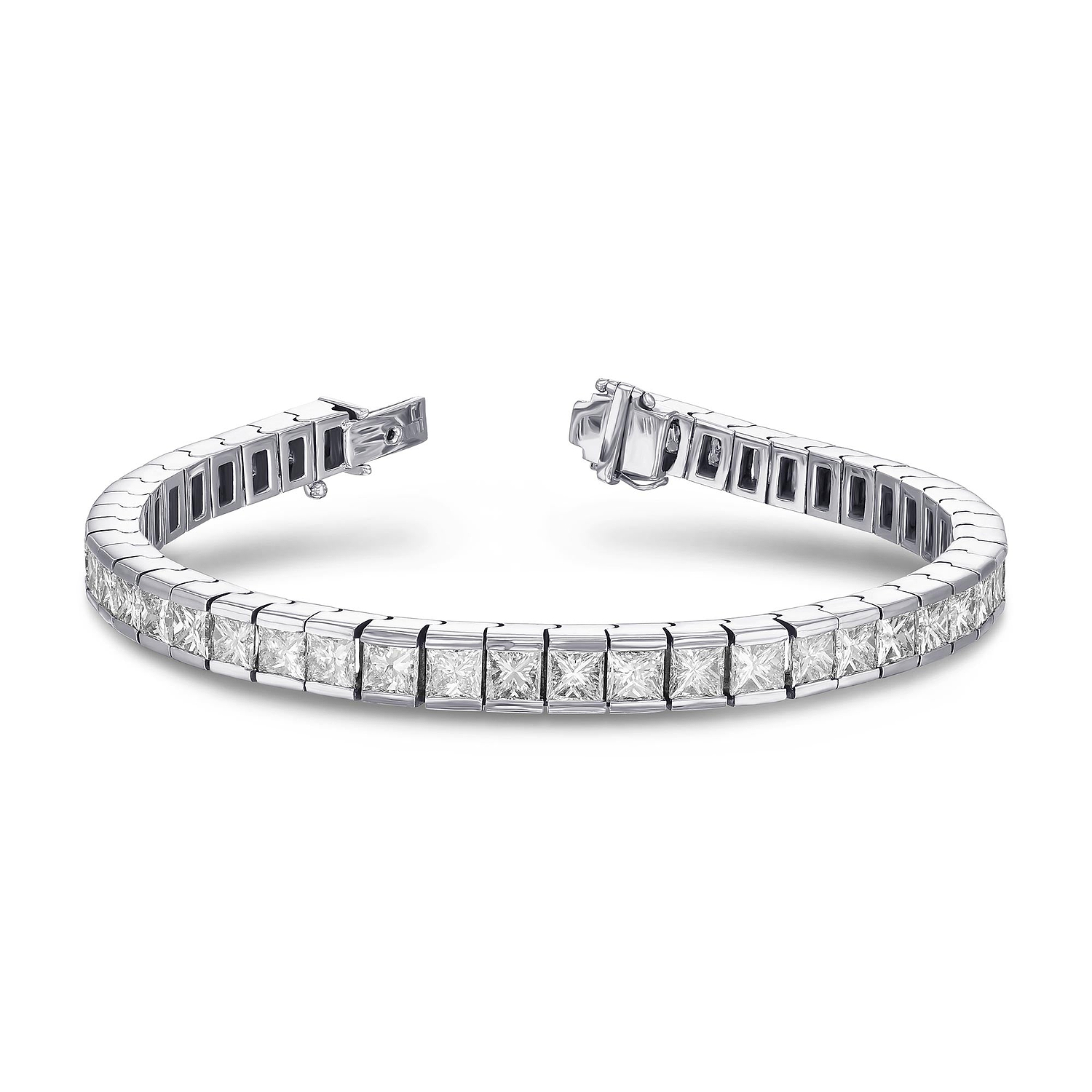 White Princess Diamond Tennis Bracelet