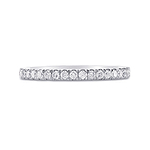 Round Diamond Platinum Band 