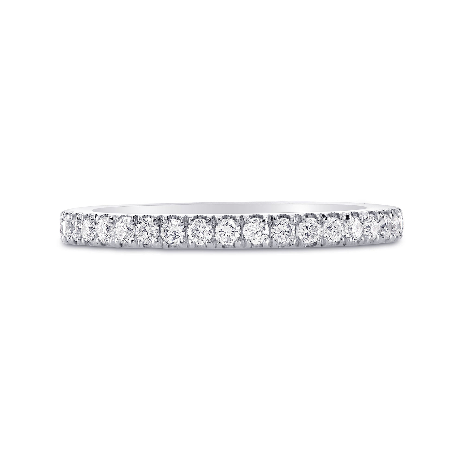 Round Diamond Platinum Band 