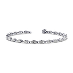 Pear Diamond Bracelet