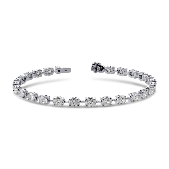 Oval Diamond Bracelet