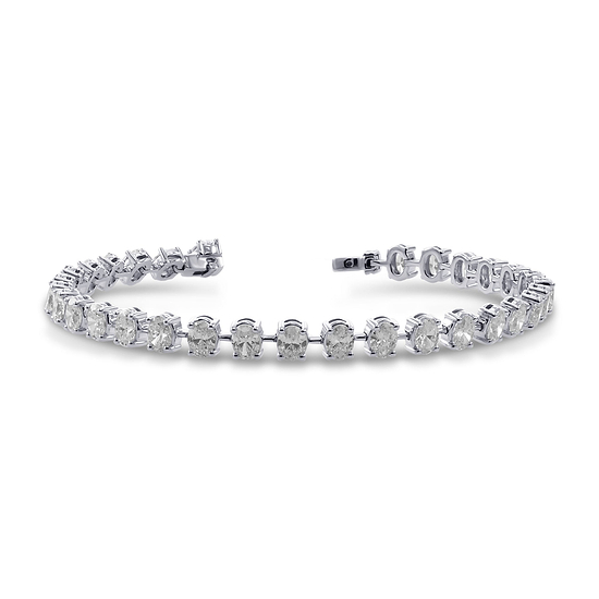Oval Diamond Bracelet