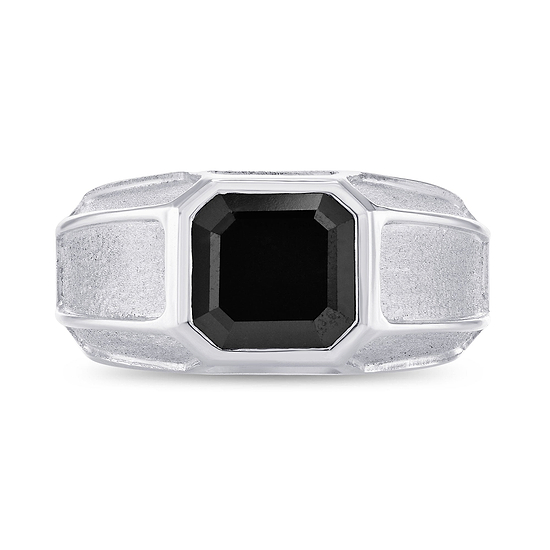 Gents Graduated Band Solitaire Ring Setting