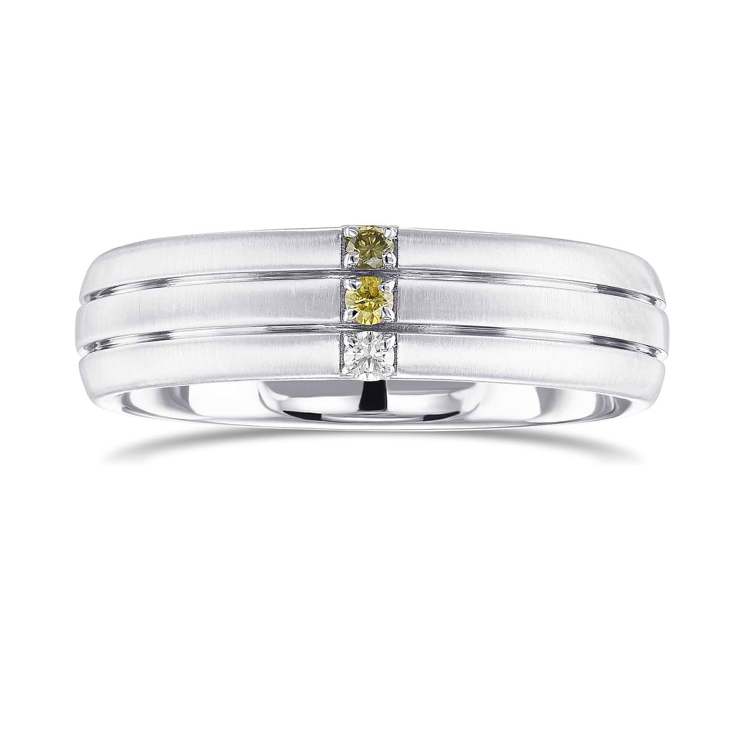 Gent's Fancy Color Diamond Ring