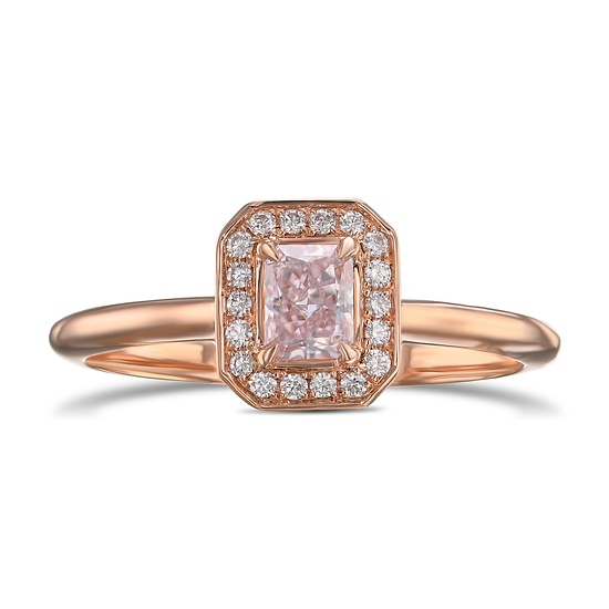 3D Halo Diamond Ring Setting