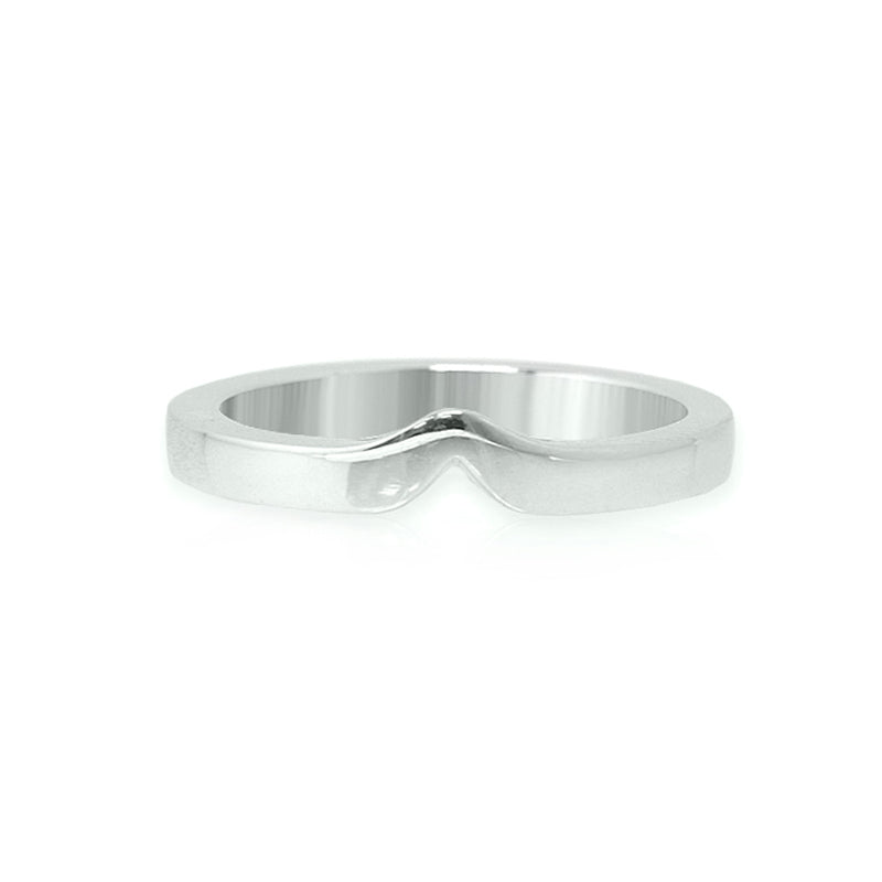 Engagement Three-stone Pear & Wedding Ring Setting - 6