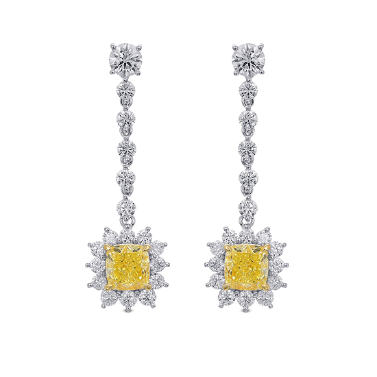 Couture Halo Drop Earring Settings