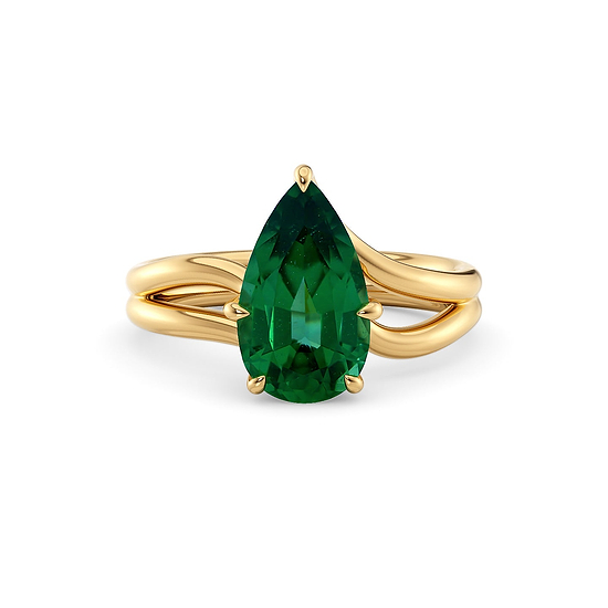 Crossover Split Shank Solitaire Ring Setting