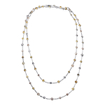 Mix Color Brilliants Diamond Necklace