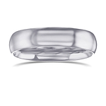 Comfort Fit Domed Wedding Band
