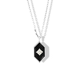 Collection Color Princess Diamond and Enamel Men's Pendant
